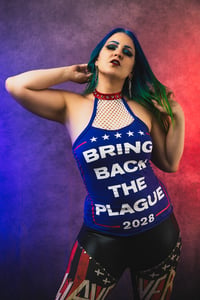 Image 9 of S/M Cattle Decapitation Choker Top