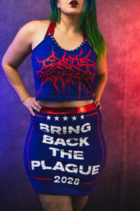 Image 3 of M/L Cattle Decapitation Crop Top/Skirt Set