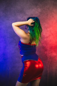 Image 7 of M/L Cattle Decapitation Crop Top/Skirt Set