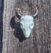 Image of Porcelain Bull Skull