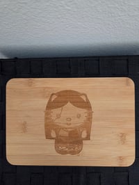 Image 4 of Frankenstein Hello kitty charcuterieboard/ cuttingboard 