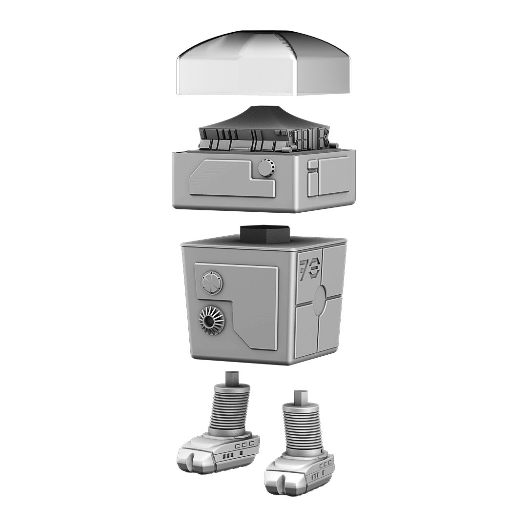 Image of MPH Power Droid by Galaxy Diorama