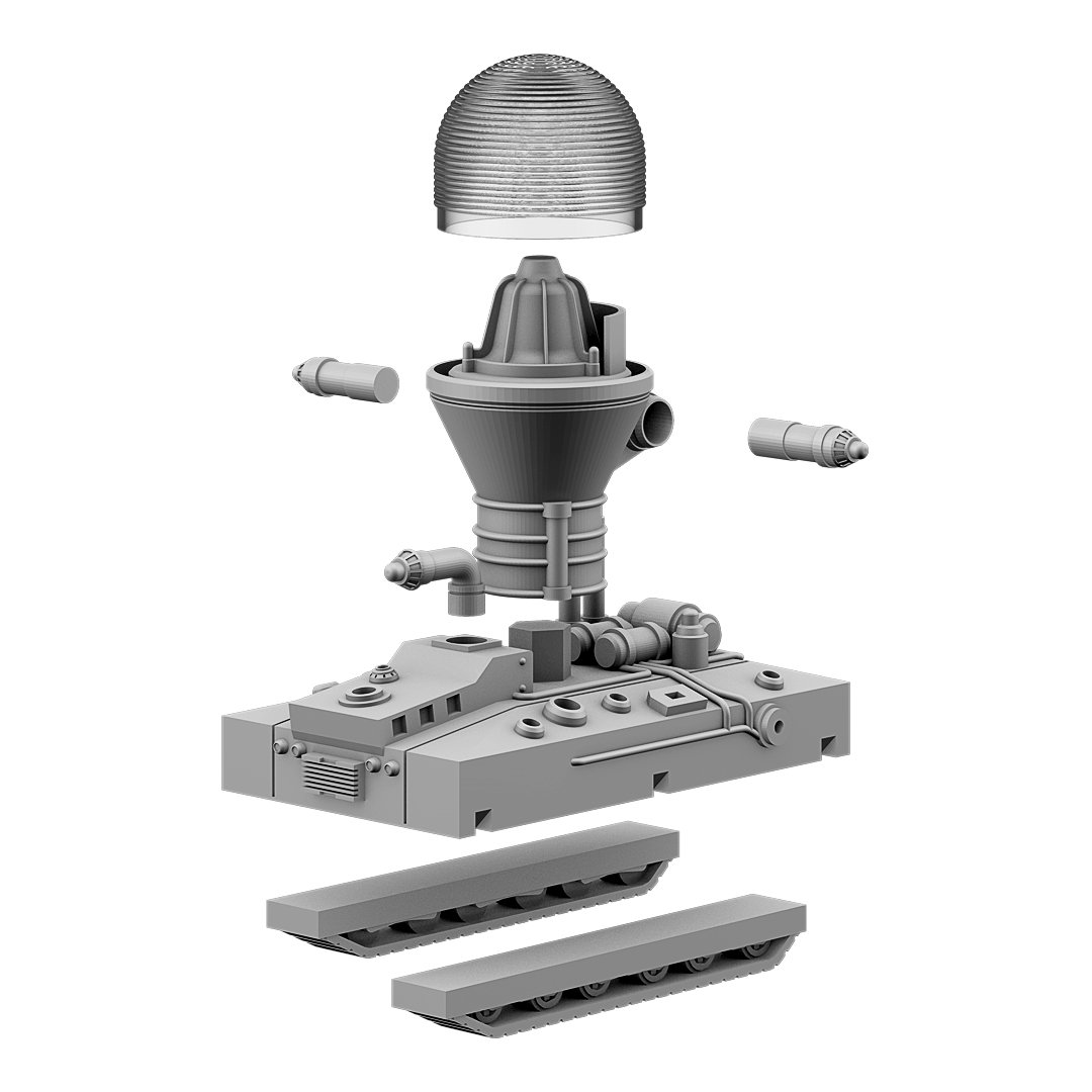 Image of 2X-3KP Droid by Galaxy Diorama
