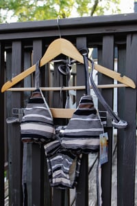 Image 1 of ♲ Shades Drawn Bikini Set - L