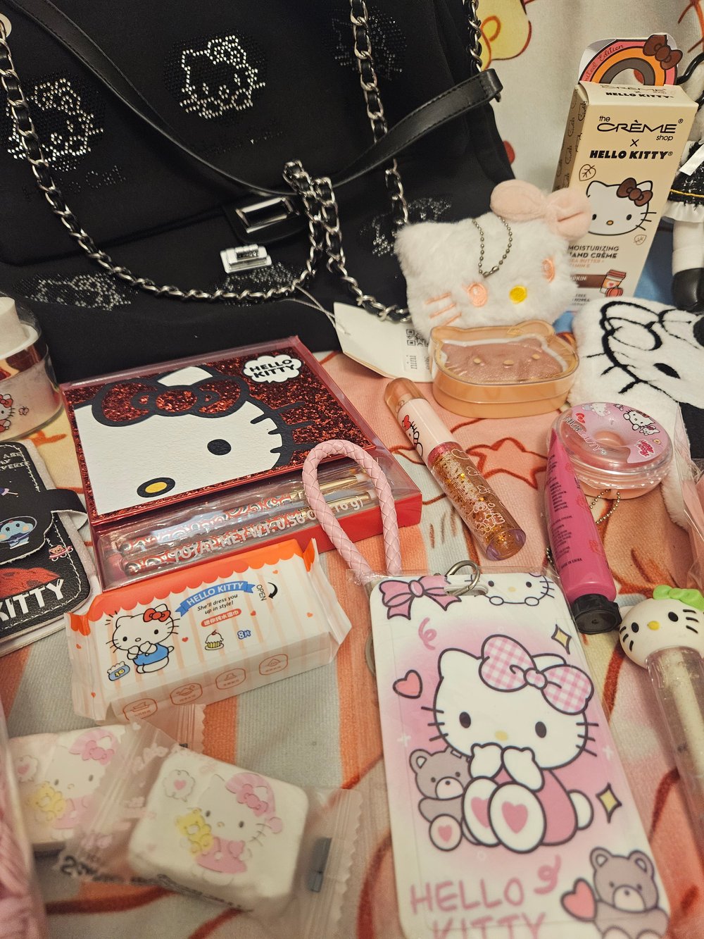 Image of Hello Kitty Black Bling Bag Bundle 