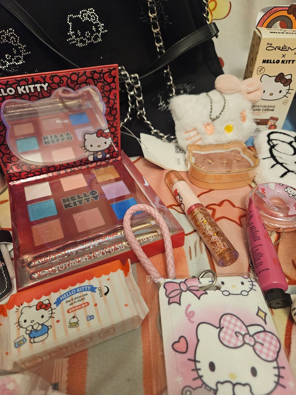 Image of Hello Kitty Black Bling Bag Bundle 