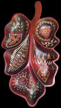 Original Painting "Tapa Leaf"