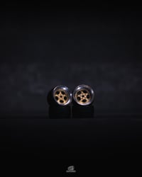 Image 2 of PORSCHE PHONE DIALS - Forged Alloy 1/64 Wheels + Ultra-Thin Tires