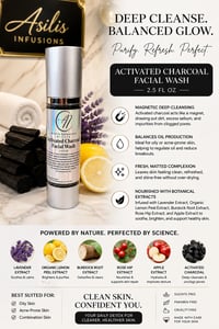 Image 1 of Botanical Activated Charcoal Facial Wash
