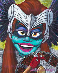 Valkyrie11x14" Print