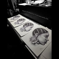 Image 2 of Unique Self Graphite Drawing Print