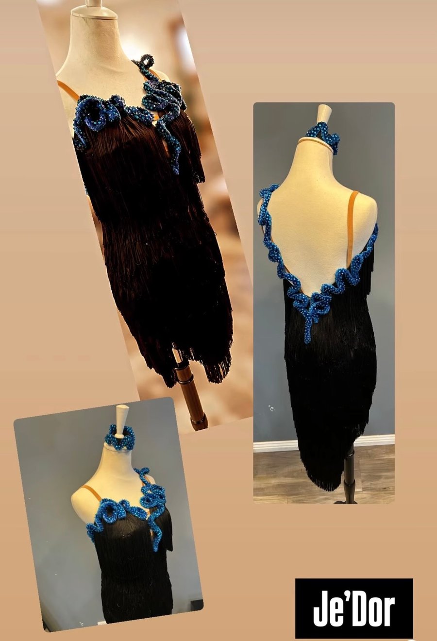 Image of Costume Dresses Dancewear latin ballroom