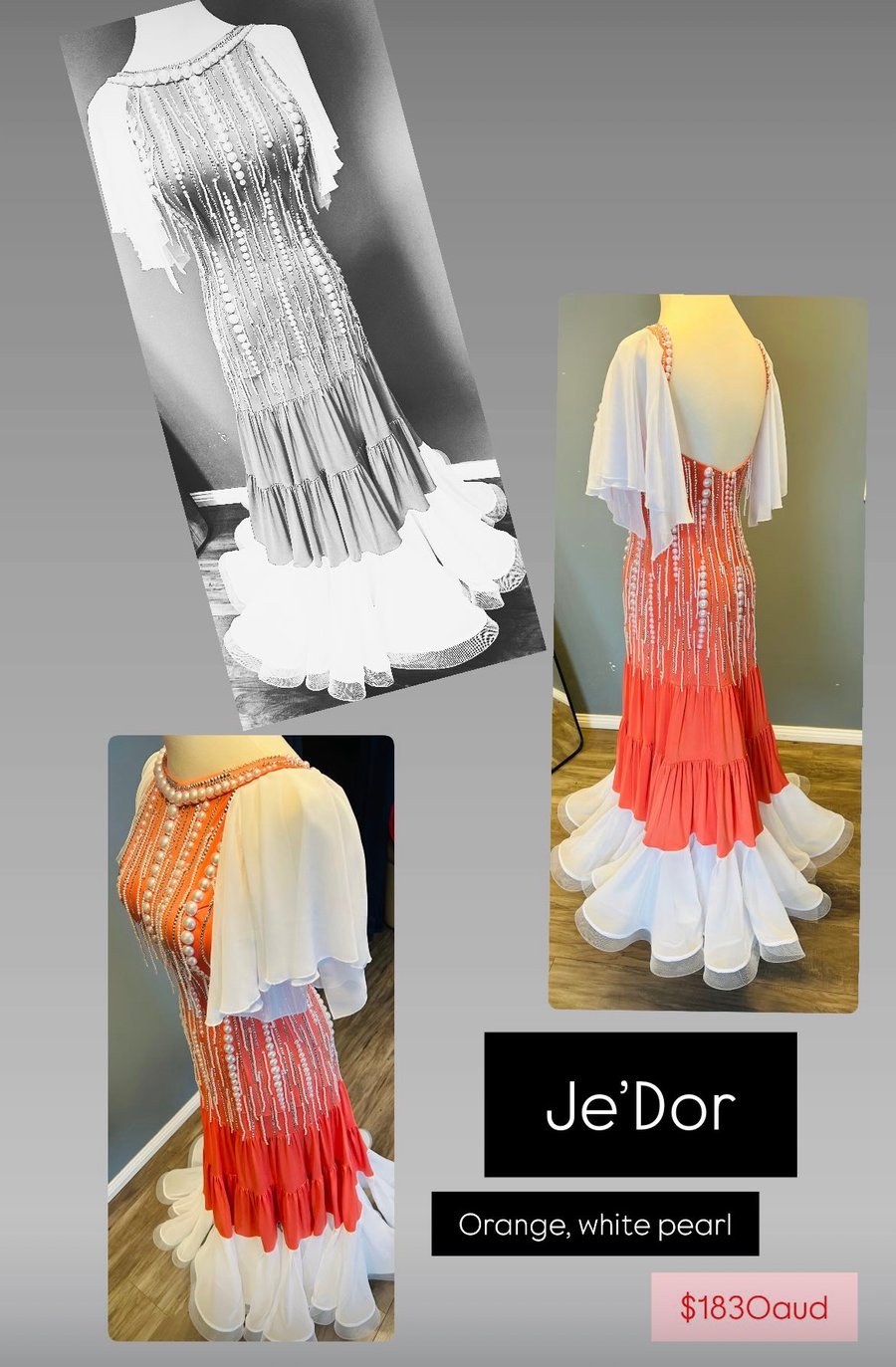 Image of Costume Dresses Dancewear latin ballroom