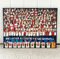 Image 1 of Wonderwall England World Cup print