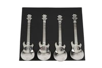 Image 3 of Set of 4 Guitar Spoons in Gift Box
