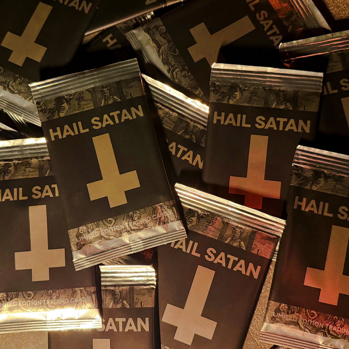 Hail Satan Trading Cards