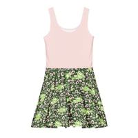 Image 3 of Watermelon Wildcat Skater Dress