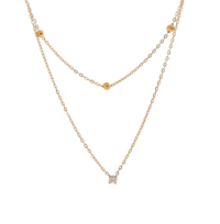 Image 1 of The Luna Layered Cable Chain