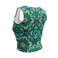 Image 16 of Peacock Crop Top