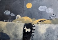 Image 1 of Original: Donkey by the sea