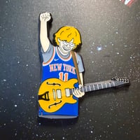 Image 1 of LE73 Trey Knicks Jersey on Soft Enamel with Epoxy