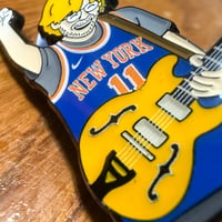 Image 4 of LE73 Trey Knicks Jersey on Soft Enamel with Epoxy