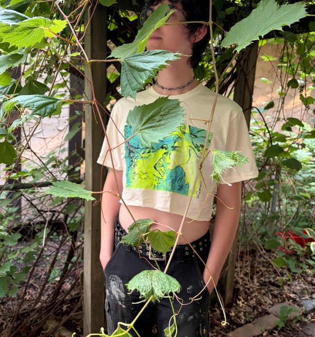 Secrecy Cropped Tee