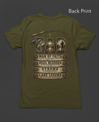 Image 3 of Dad Fishing Tee