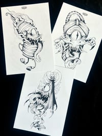 Image 1 of Pack print "Yokai"