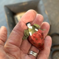 Image 1 of Teeny Dolly Berry ~ Original Work ~ 2.25"
