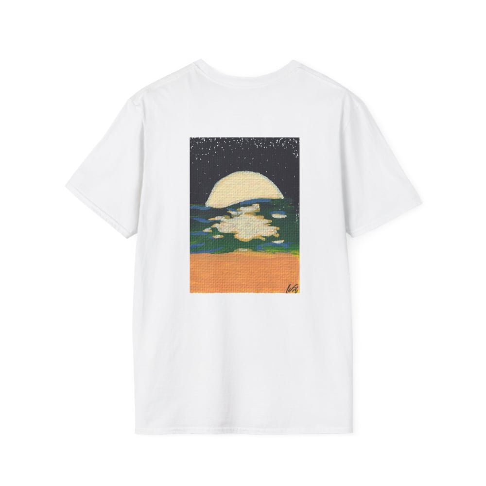 Image of T-Shirt — "Support Independent Artists" Minimalist Tee Artist Original Painting 