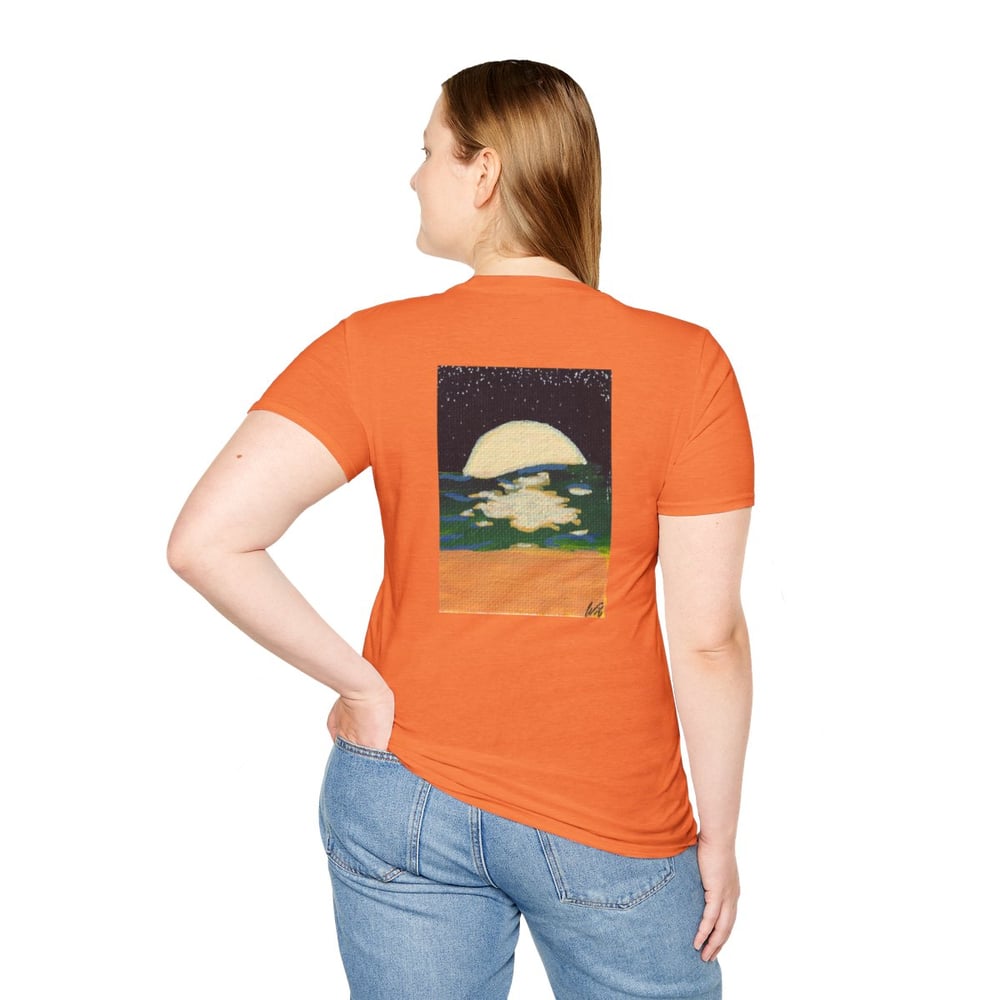 Image of T-Shirt — "Support Independent Artists" Minimalist Tee Artist Original Painting 