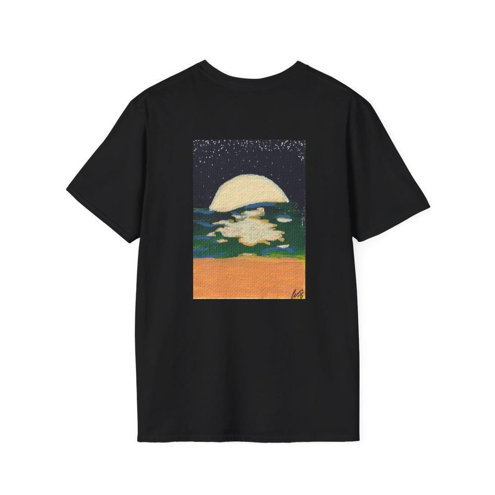 Image of T-Shirt — "Support Independent Artists" Minimalist Tee Artist Original Painting 