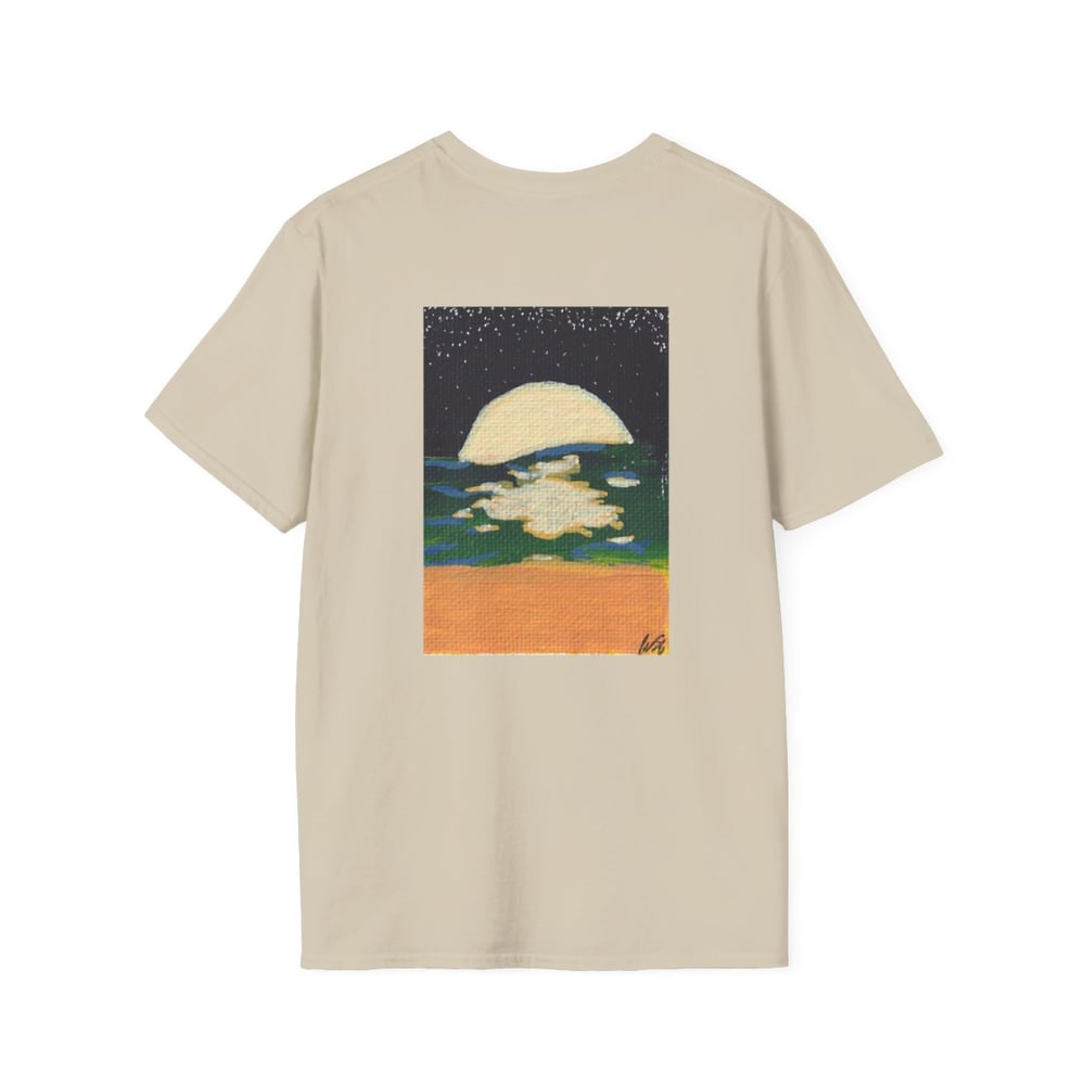Image of T-Shirt — "Support Independent Artists" Minimalist Tee Artist Original Painting 