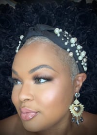 Pearl Onyx Headband