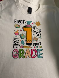 Image 2 of First Grade Printed T-Shirt