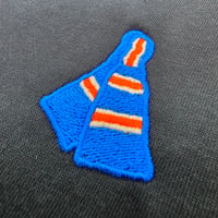 Image 2 of Bar Scarf T - Dark Navy