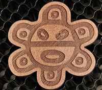Image 5 of Taino Tribal Art Wooden Magnet, Puerto Rico Boricua Heritage Fridge Decor, Indigenous Caribbean