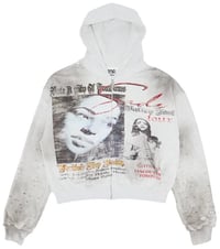 Image 1 of Vale Forever Valley Fest Zip Up Hoodie 'Grey'
