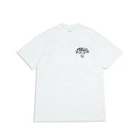 Image 1 of OVERSPRAY HEAVYWEIGHT TEE - WHT