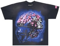 Image 1 of Hellstar Powered By The Star T-Shirt 'Black/Purple'