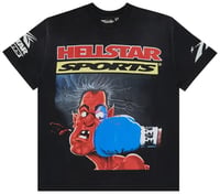 Image 1 of Hellstar Knock-Out T-Shirt 'Black'