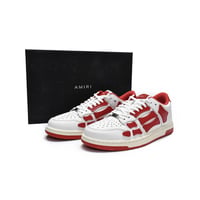 Image 5 of AMIRI Sneakers Sneakers Skel Top Low Whtie Red