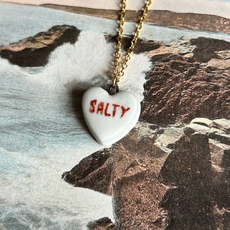 Image of Porcelain Salty Pendant