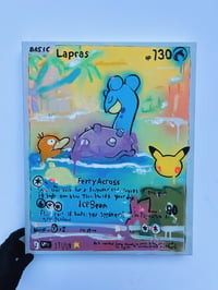 Image 1 of clarity | 16 x 20 original painting 