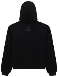 Image 2 of Sp5der Rhinestone Punk V2 Hoodie 'Black'