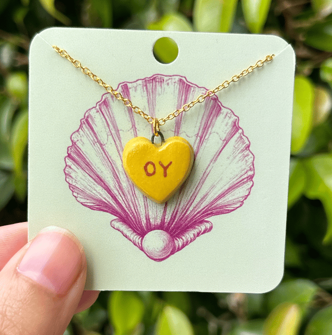Image of Porcelain OY Pendant