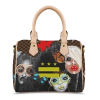 Image 1 of LIMITED EDITION "CHOCOLATE CITY GIRL" BOSTON BAG