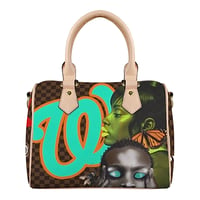 Image 2 of LIMITED EDITION "CHOCOLATE CITY GIRL" BOSTON BAG