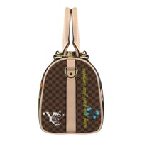 Image 3 of LIMITED EDITION "CHOCOLATE CITY GIRL" BOSTON BAG